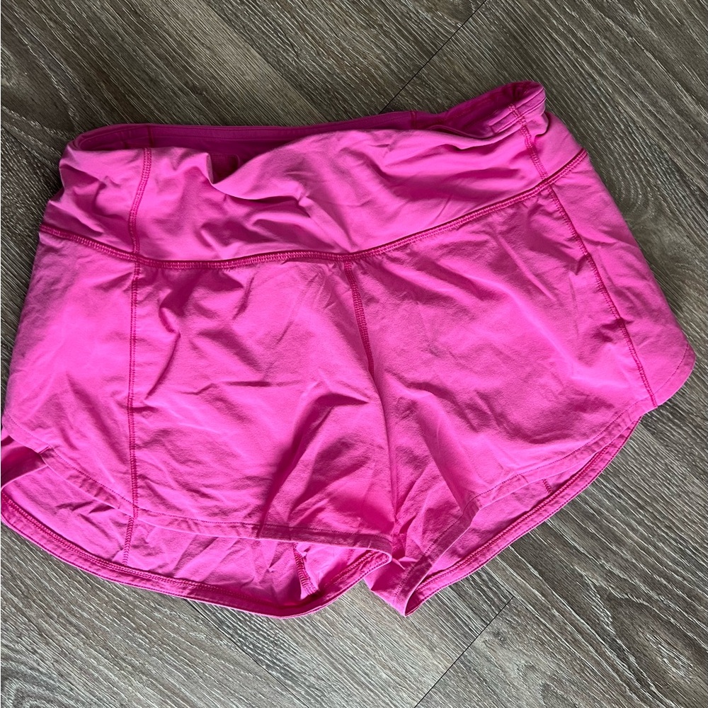 Lululemon Hot Pink Shorts